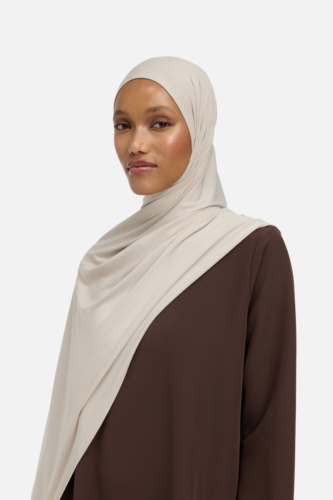 Bambou Jersey Écharpe | Dusty Bone