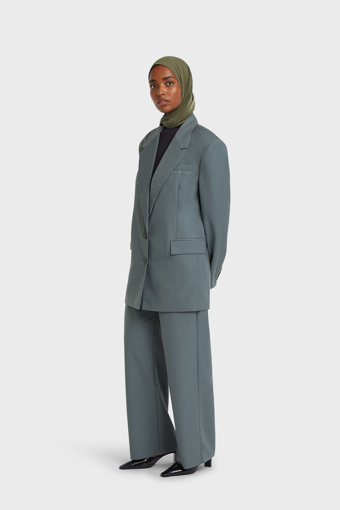 Essentiel Tailored Pantalon | Dusty Indigo