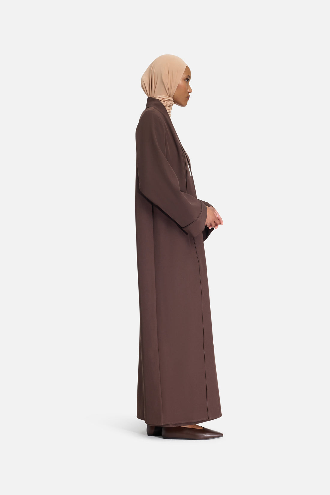 Essentiel Abaya Régulier | Dark Brown