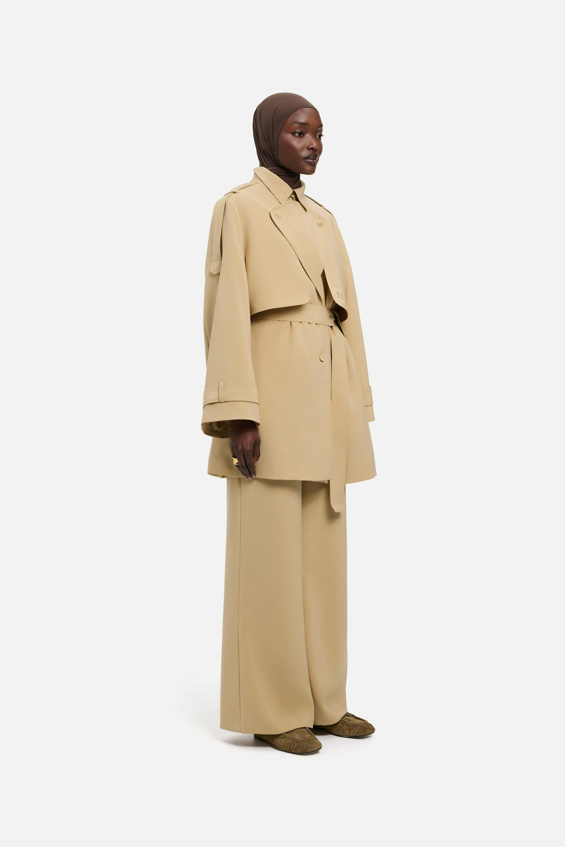 Évasé Pantalon | Desert Clay