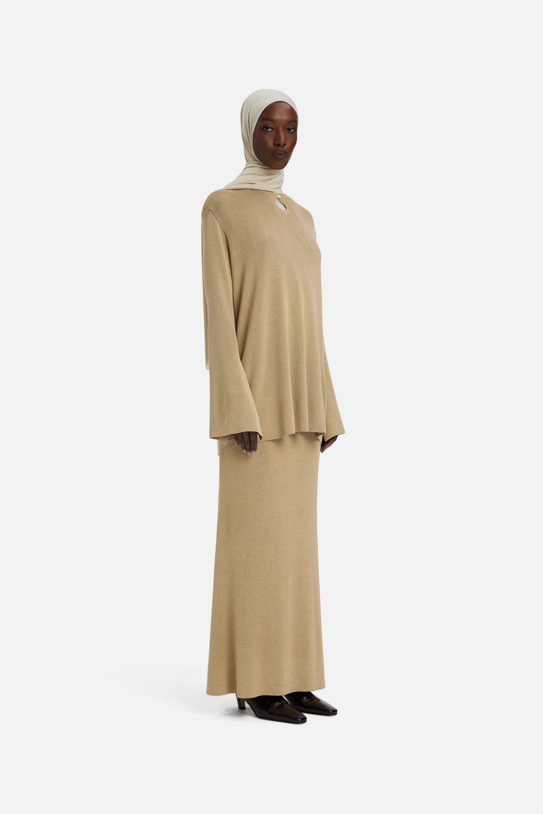 Gilded Tricot Haut | Light Gold