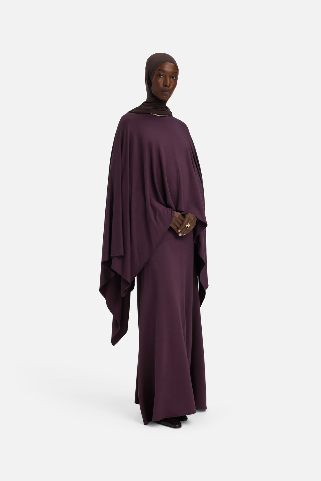 Fluid Cape | Vintage Purple