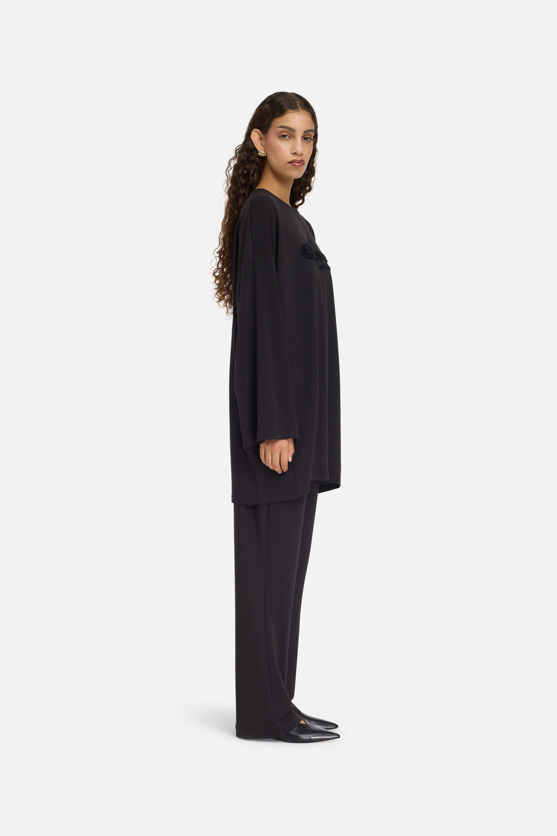 Modal Jersey Haut | Black