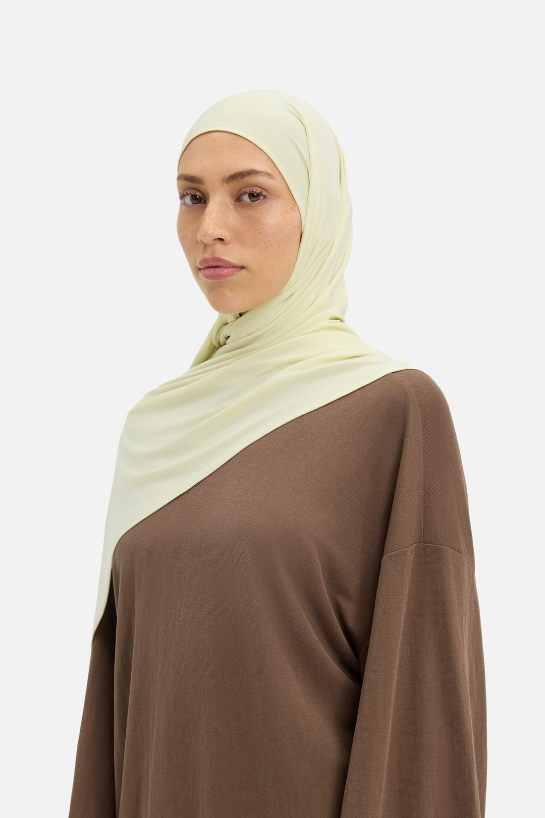 Premium Jersey Écharpe | Light Moss