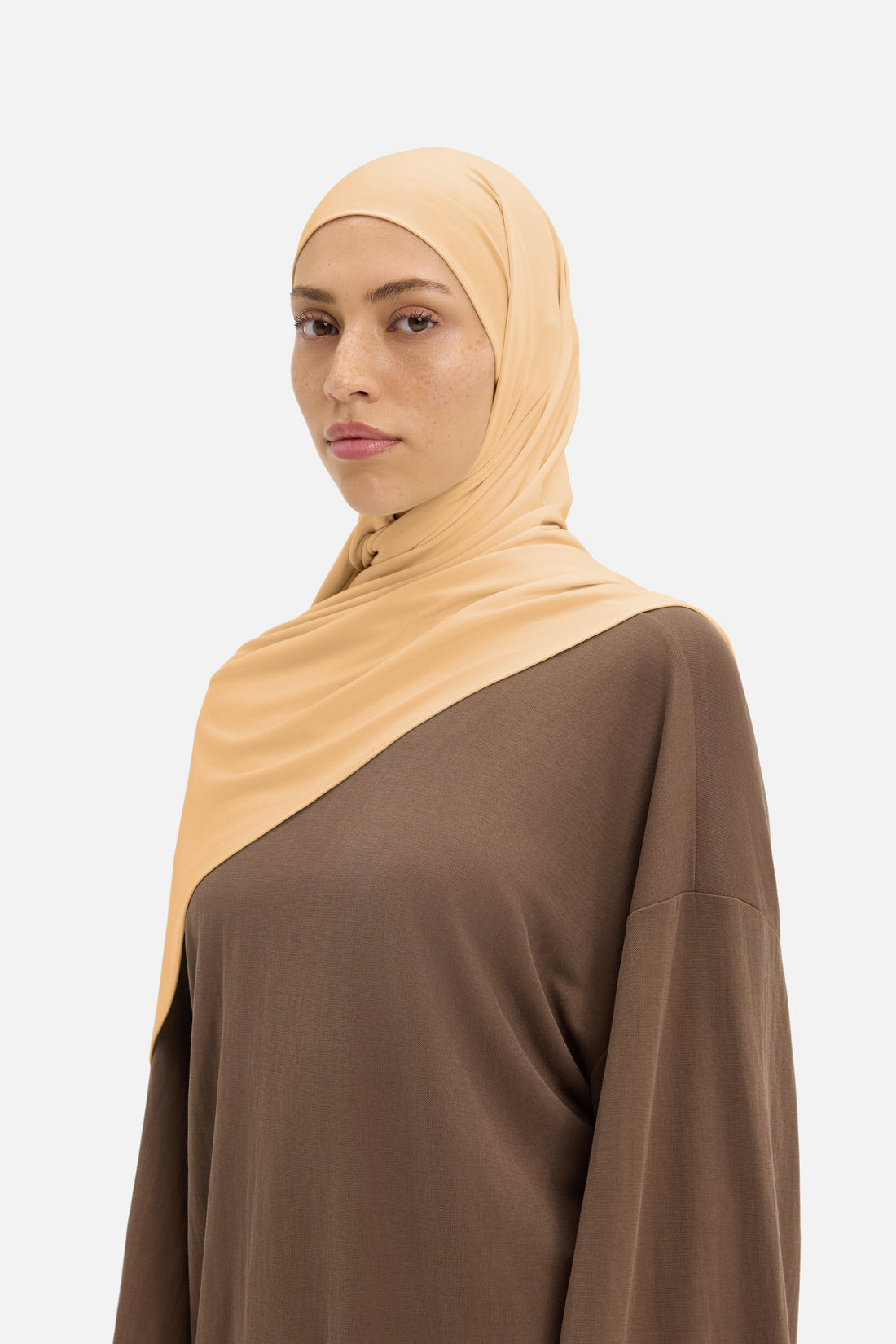 Premium Jersey Écharpe | Soft Biscotti