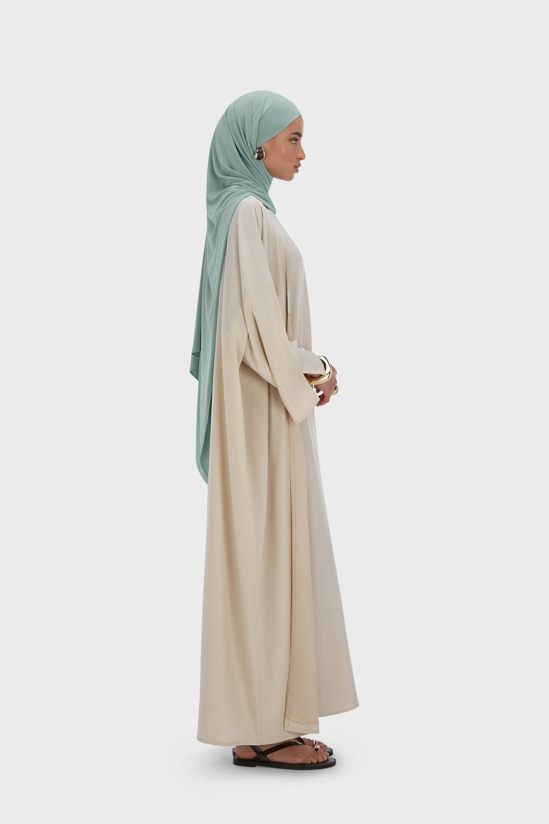 Sleeveless Tissé Robe Régulier | Moon Grey