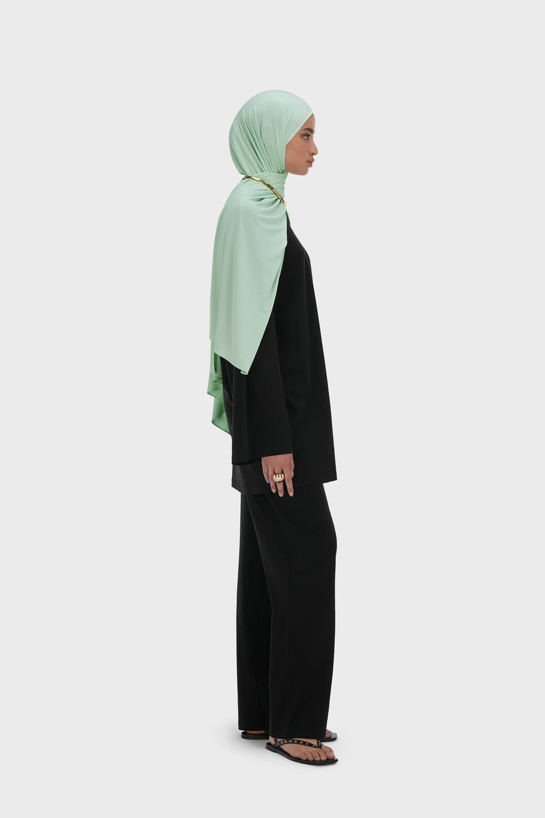 Été Jersey Pantalon | Black