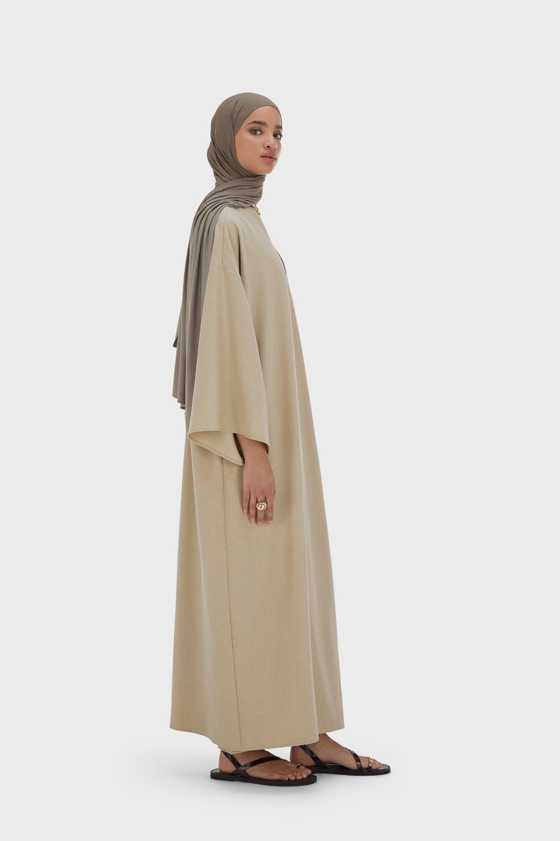 Étole Abaya | White Pepper