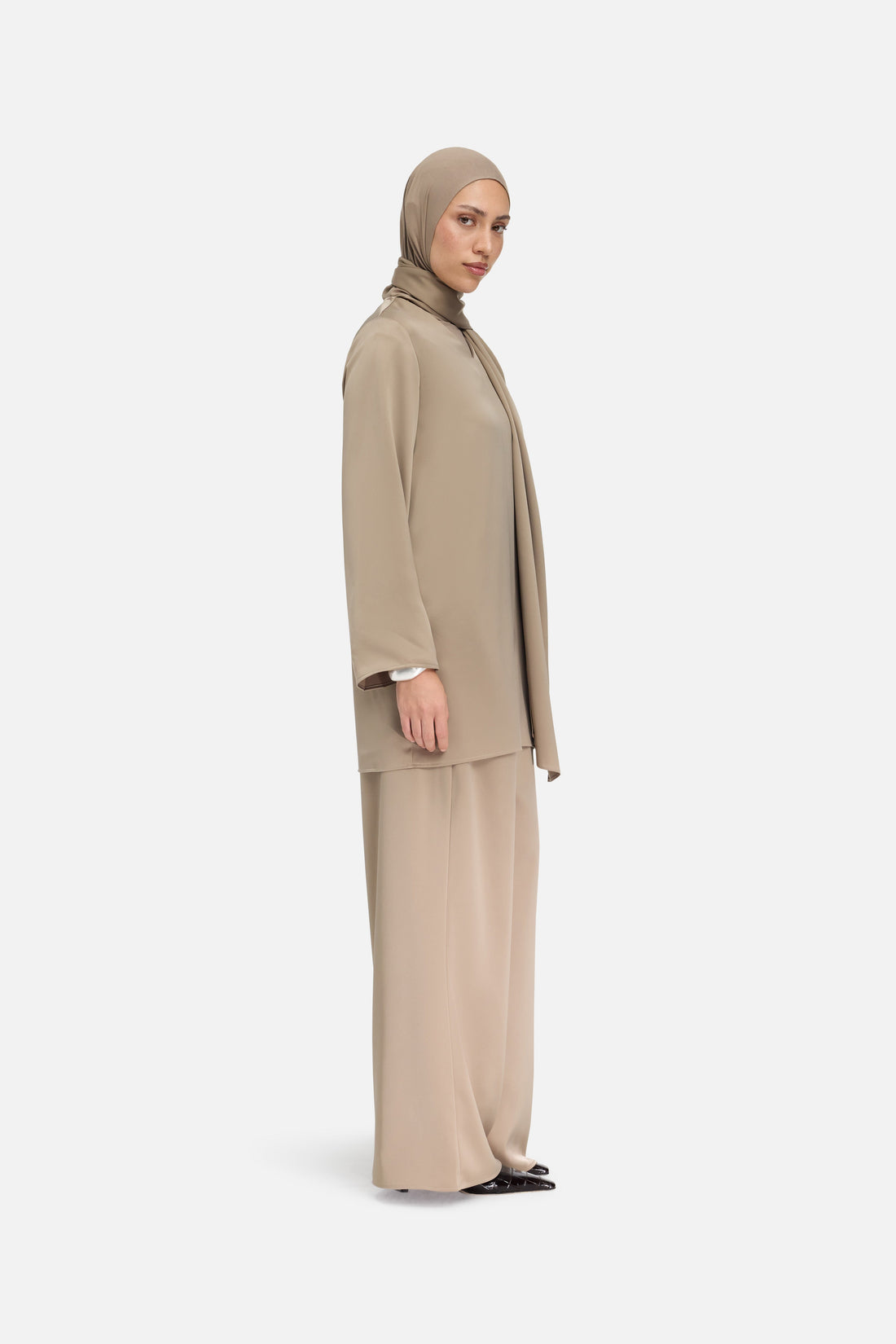 Châle Chemise | Khaki