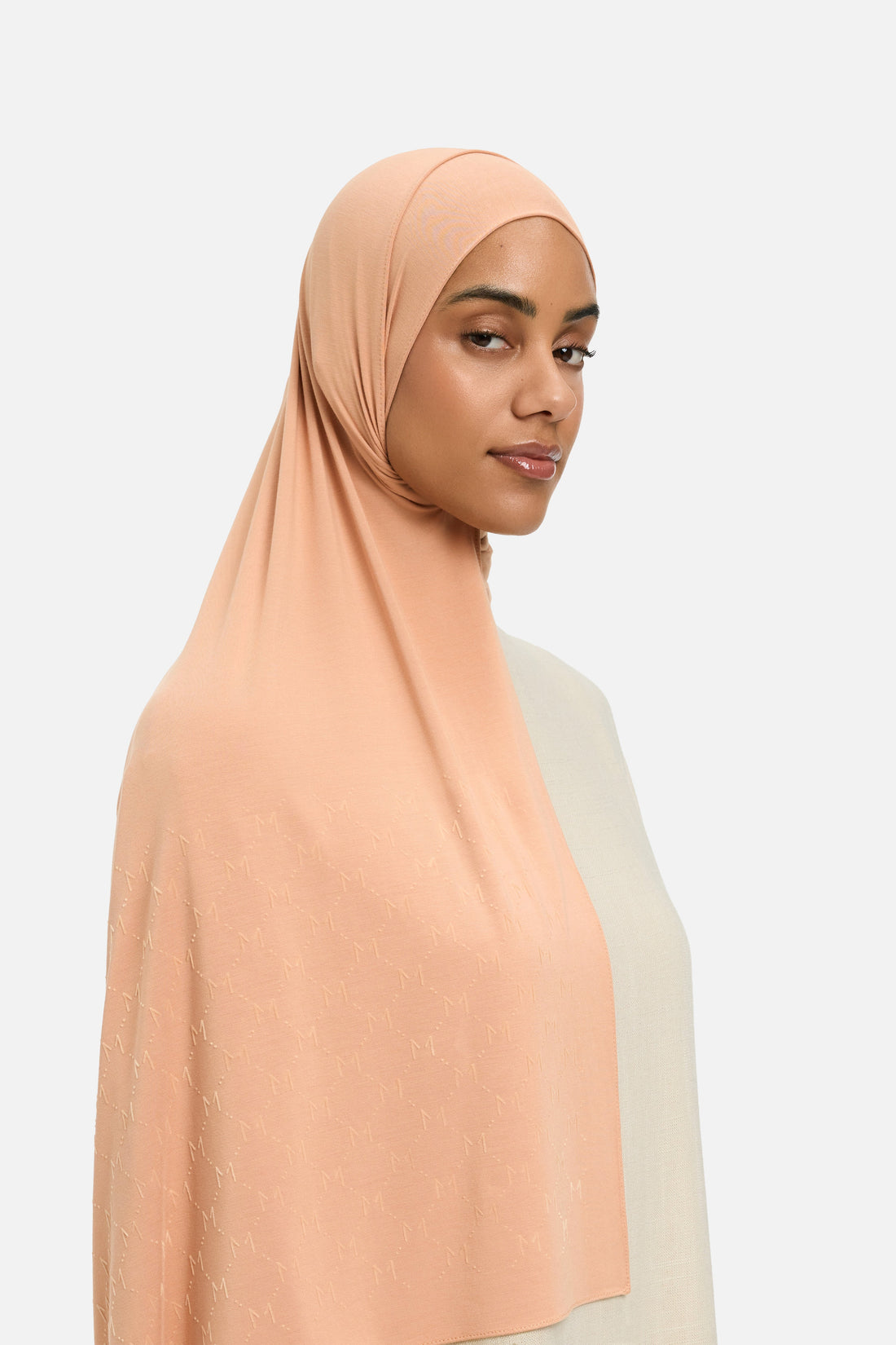 Le Monogram Flock Bambou | Pastel Orange